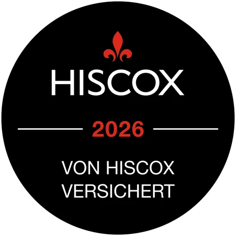 Versicherungssiegel Hiscox 2026